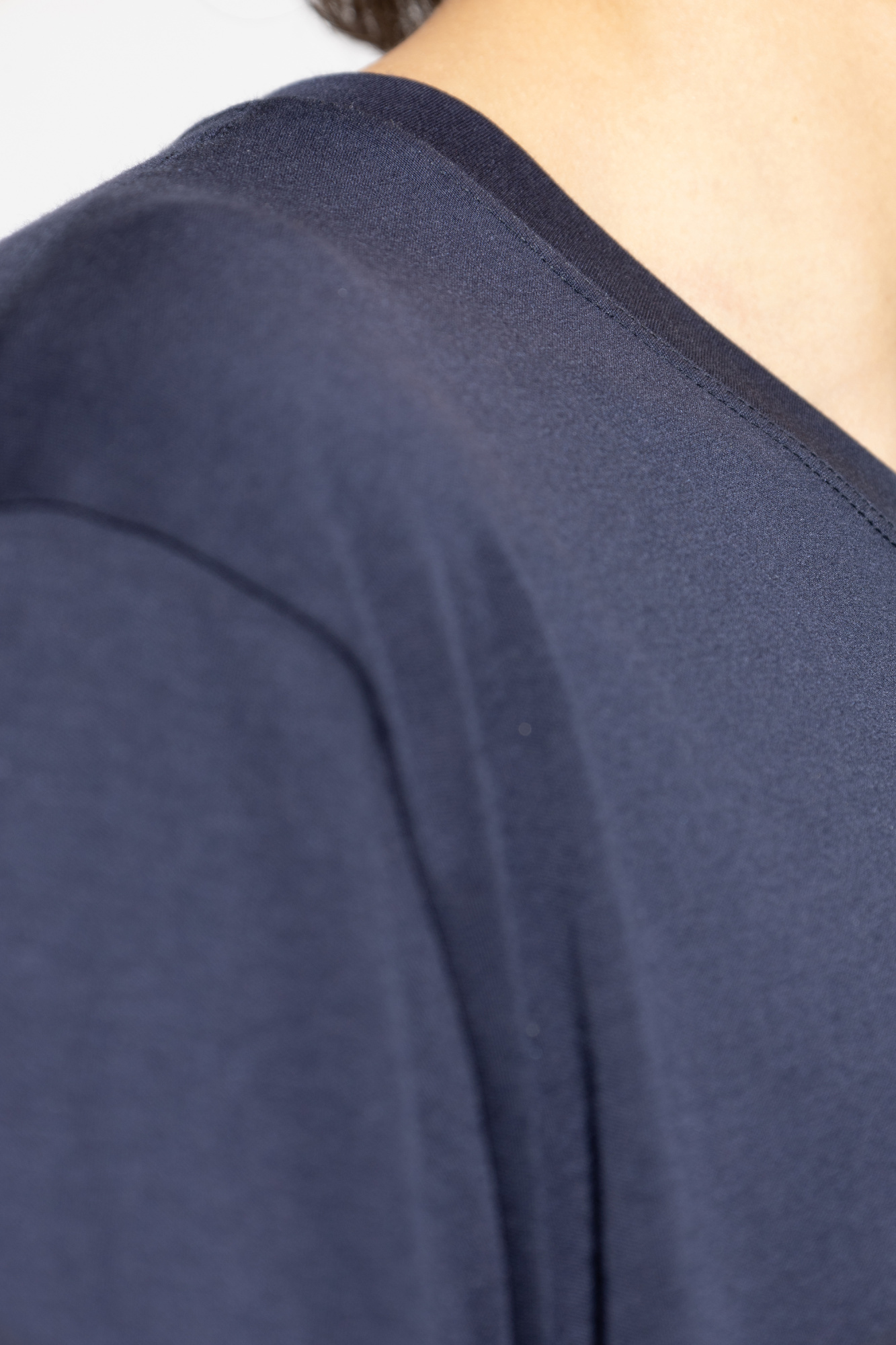 Navy blue Round neck T-shirt Eleventy - Vitkac AS